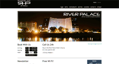 Desktop Screenshot of hotelriverpalace.com